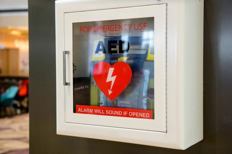 1800x1200 automated external defibrillator aed on wall other