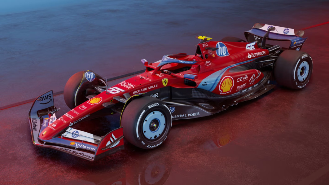 Ferrari's F1 cars will race with a special historic livery at the Miami