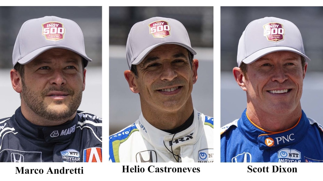Indy 500's intriguing Row 7 lineup Andretti, Castroneves and Dixon